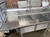 Power Soak Produce Soak 4-Compartment Sink - Image 3
