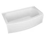 American Standard 60” x 30” Left Drain Curved Alcove Bathtub - Brand New - Image 3