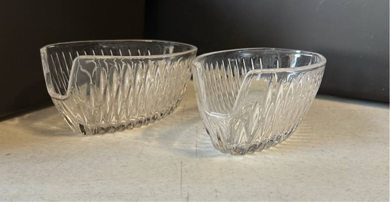 Princess House Highlights Spoon/Fork Holder #843 (2) New buffet serving holidays