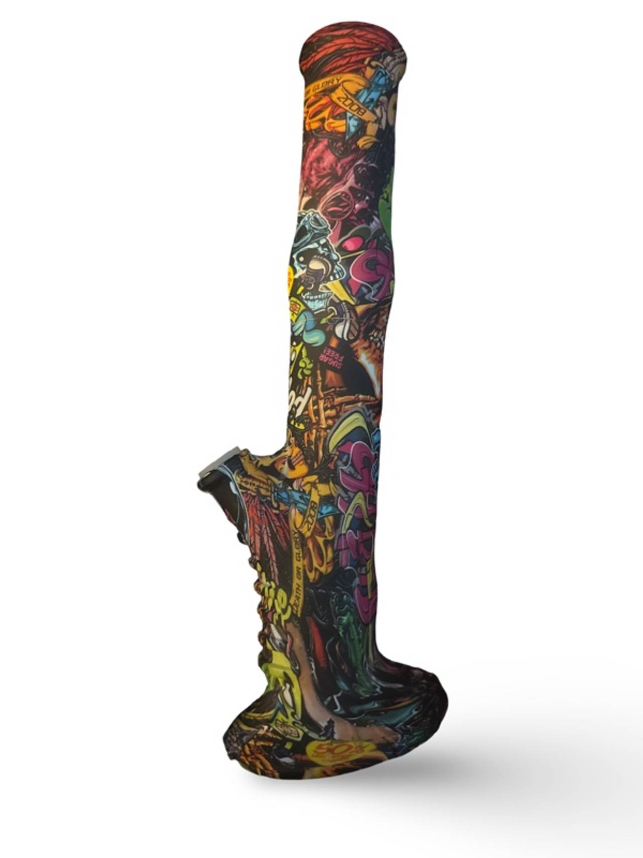 The Smoking Hound 14" Assorted Silicone Tube Water Pipe
