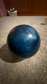 Brunswick Tommy Hudson LT-51 Blue Bowling Ball - Image 3