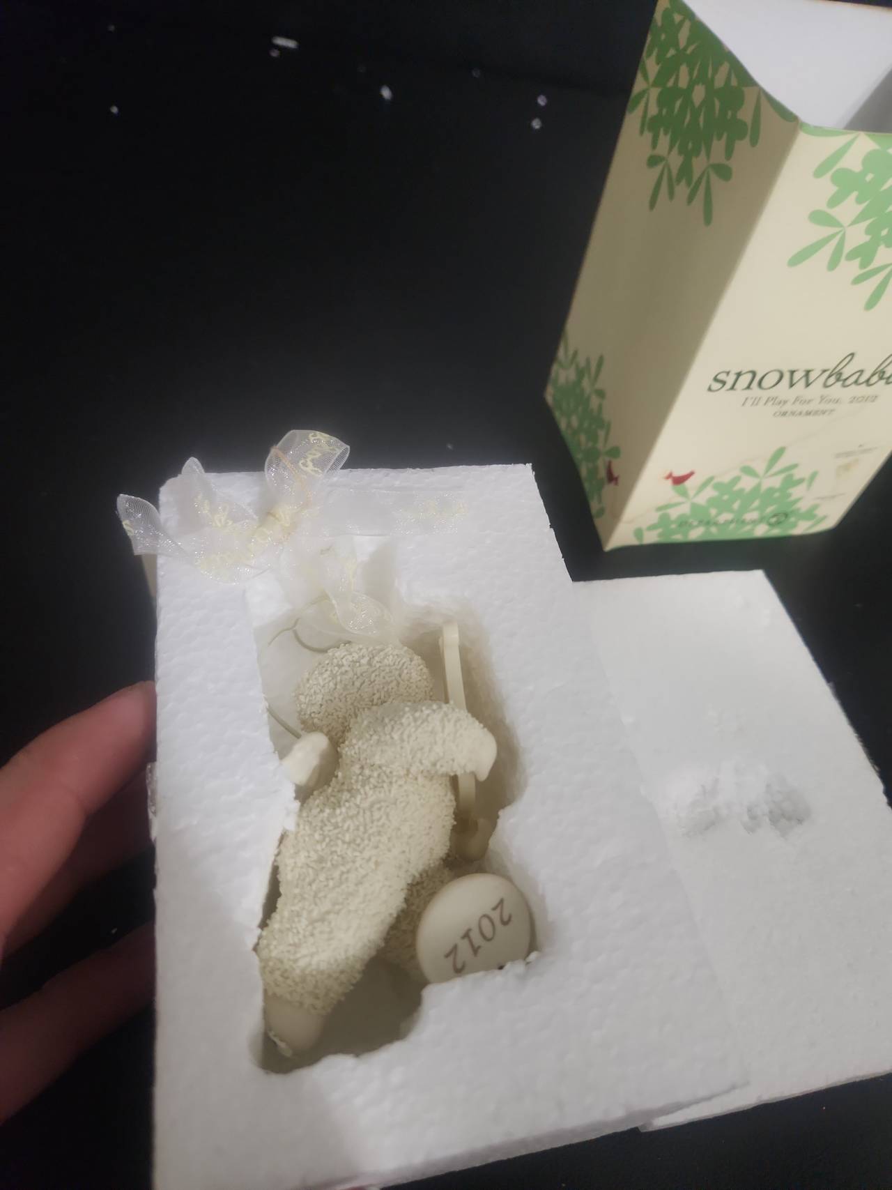 Department 56 Snowbabies I'll Play For You, 2012 Ornament