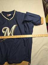 Nike Milwaukee Brewers MLB Authentic Collection Pullover Windshirt - Image 5