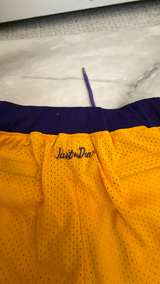 Just Don Los Angeles Lakers Basketball Shorts - Image 4