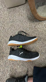 Size 12 Puma Golf Fusion Pro Golf Shoe Gray - Image 3