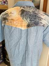 Vintage Western Floral Yoke Pullover Shirt His Royal Highness - Image 3
