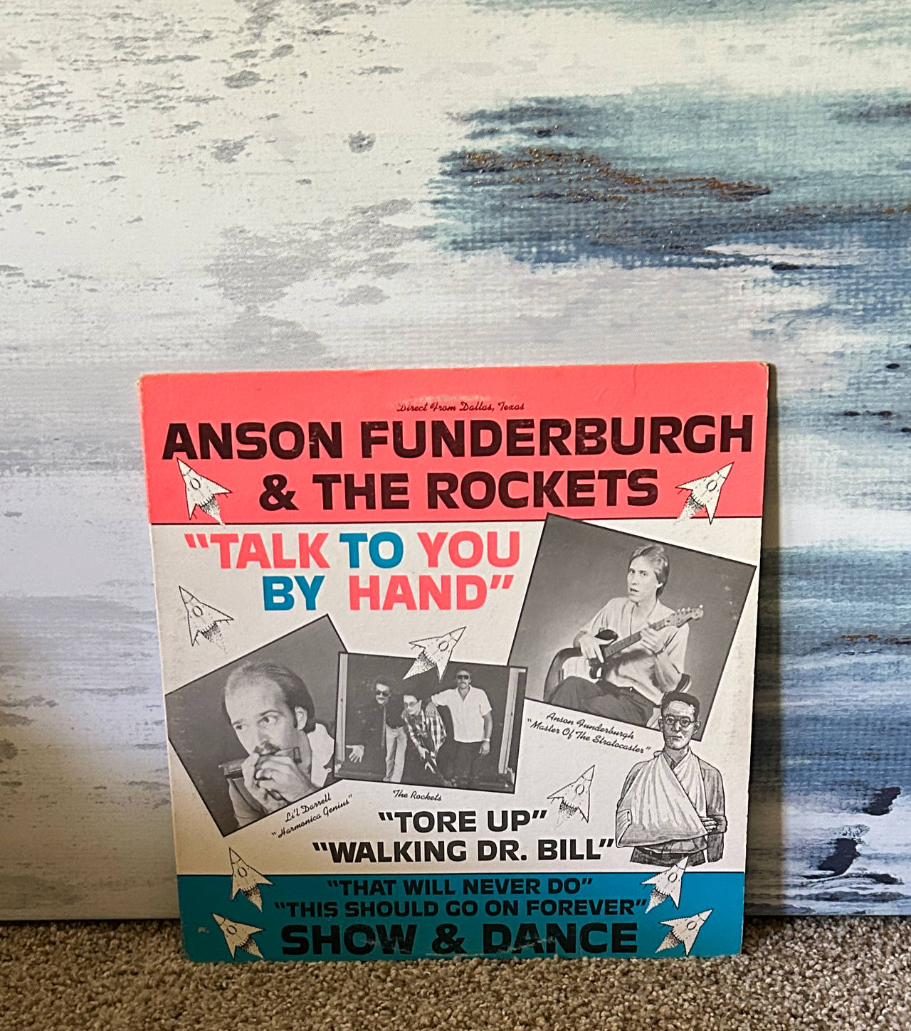 Anson Funderburgh & The Rockets - Talk To You By Hand Vinyl LP