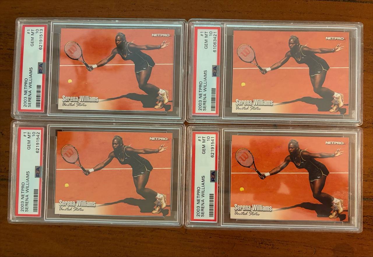 2003 NetPro Serena Williams #1 PSA 10 Gem Mint Rookie Card