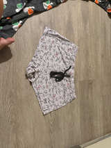 Women's Butterfly Print Pajama Shorts - Image 1