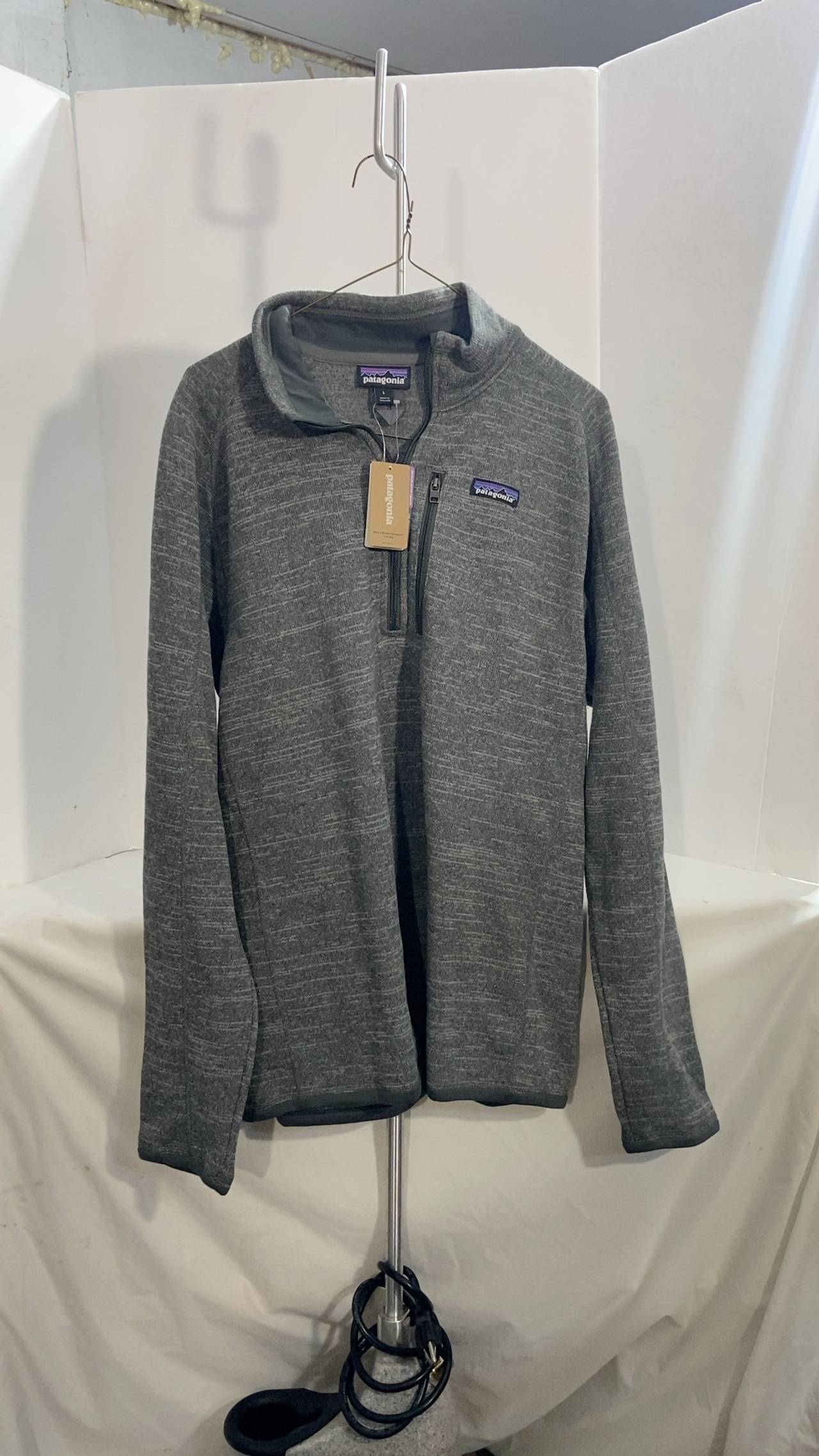 Patagonia Better Sweater 1/4 Zip Fleece Gray