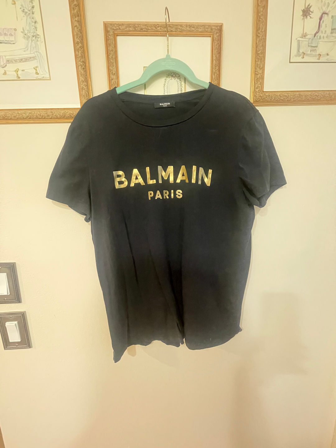 Balmain Paris Logo T-Shirt