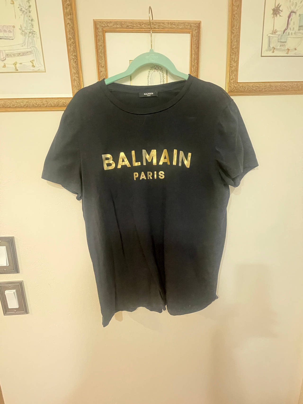 Balmain Paris Logo T-Shirt