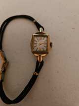 Vintage Bulova Ladies Cord Strap Watch - Image 2
