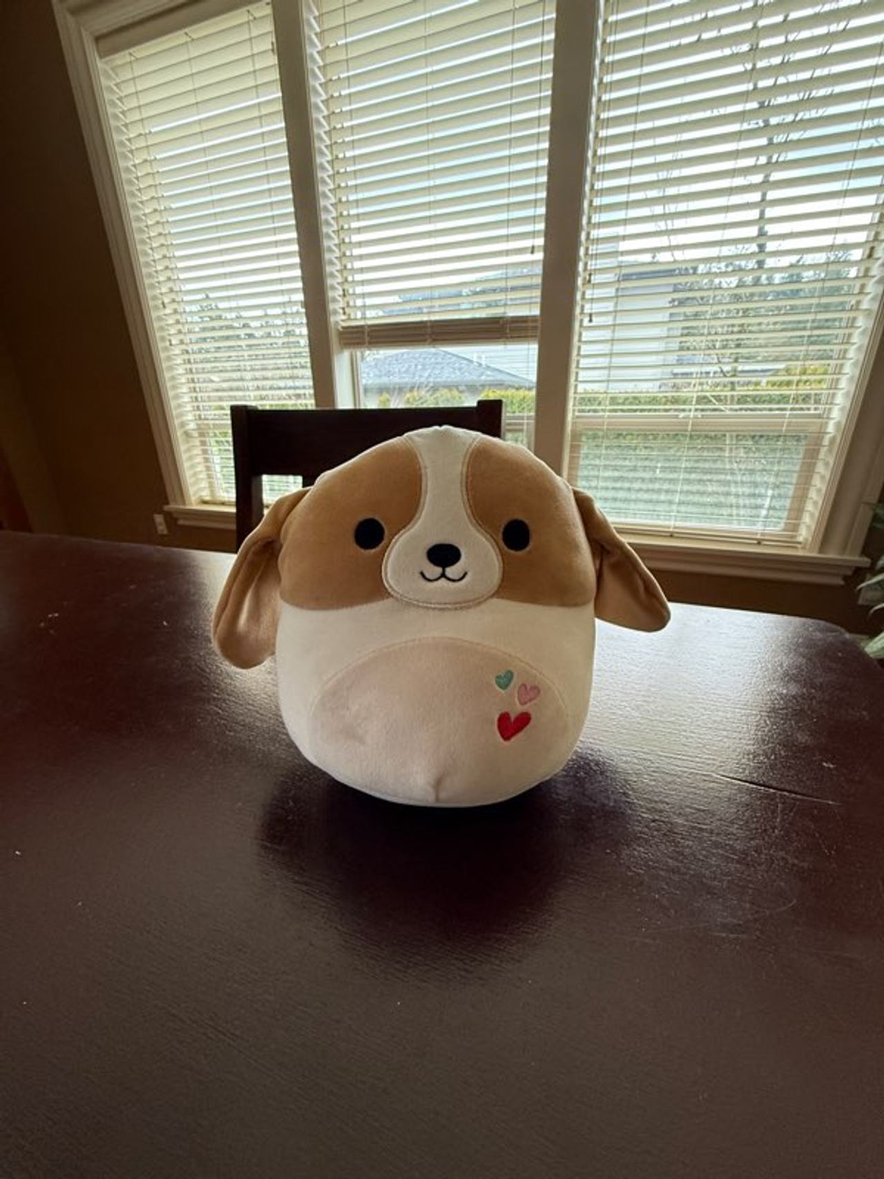 Squishmallows Harrison the Dog Valentine's Plush