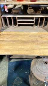 Antique Oak Drop-Front Secretary Desk - Image 5