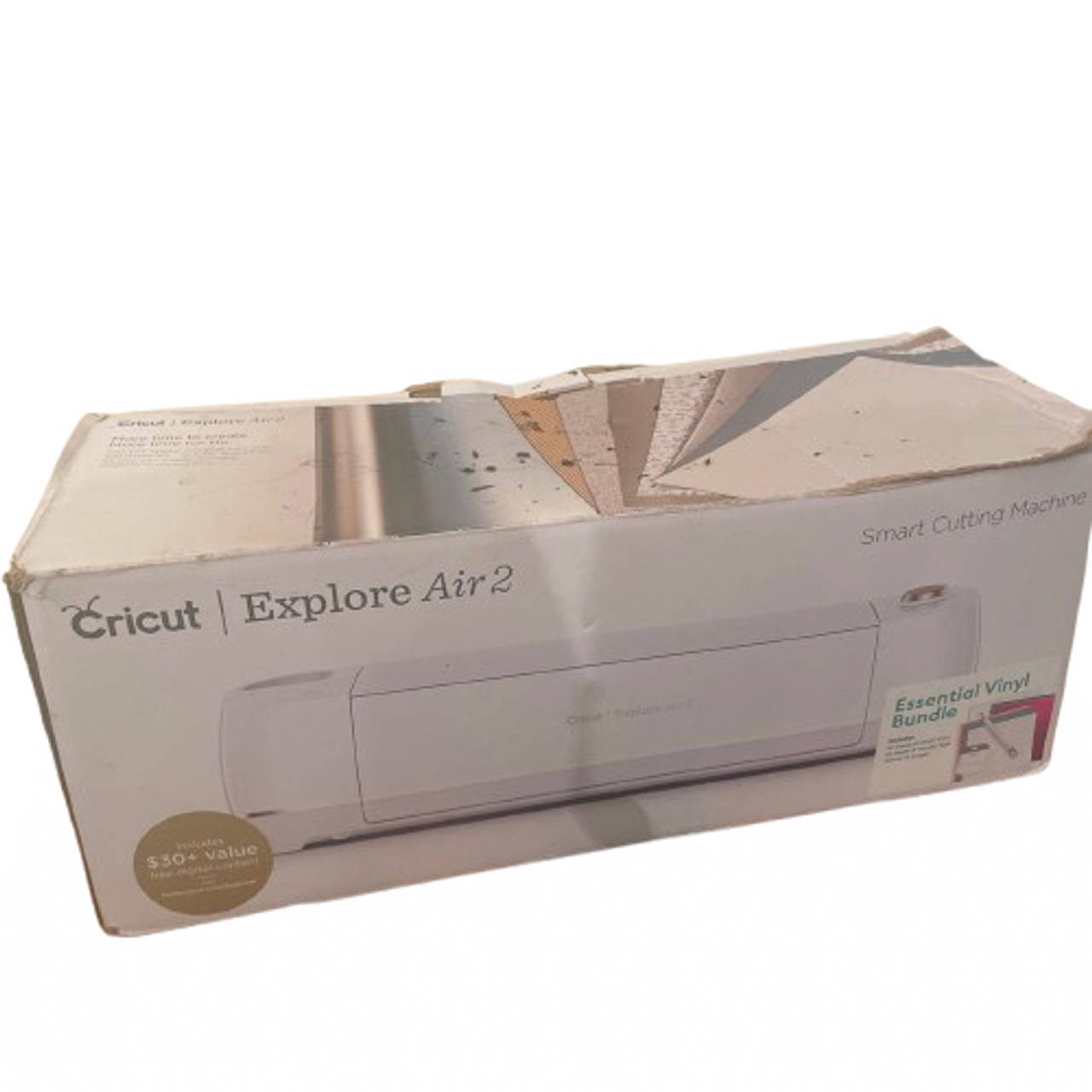 Cricut Explore Air 2 Essential Vinyl Bundle - White