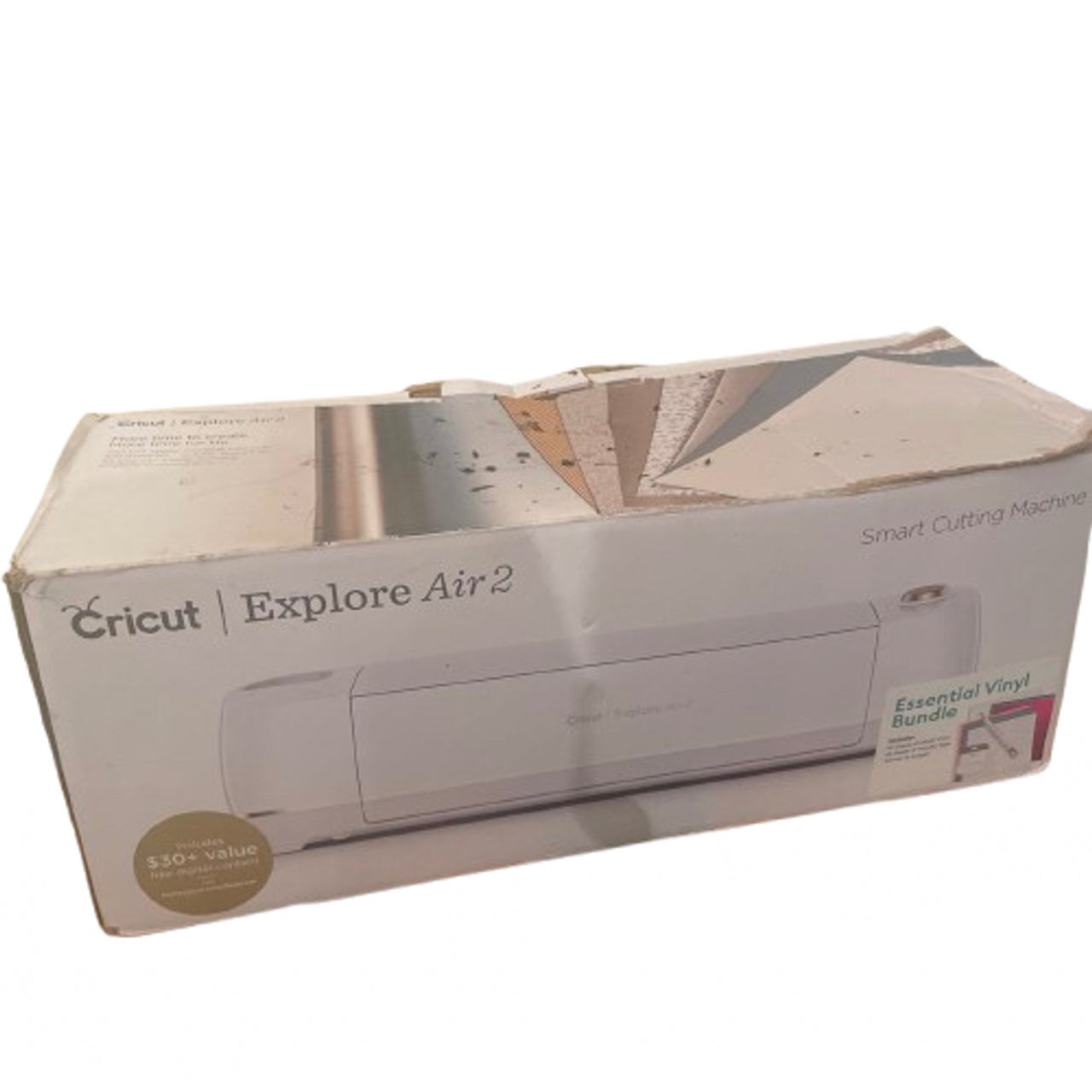 Cricut Explore Air 2 Essential Vinyl Bundle - White