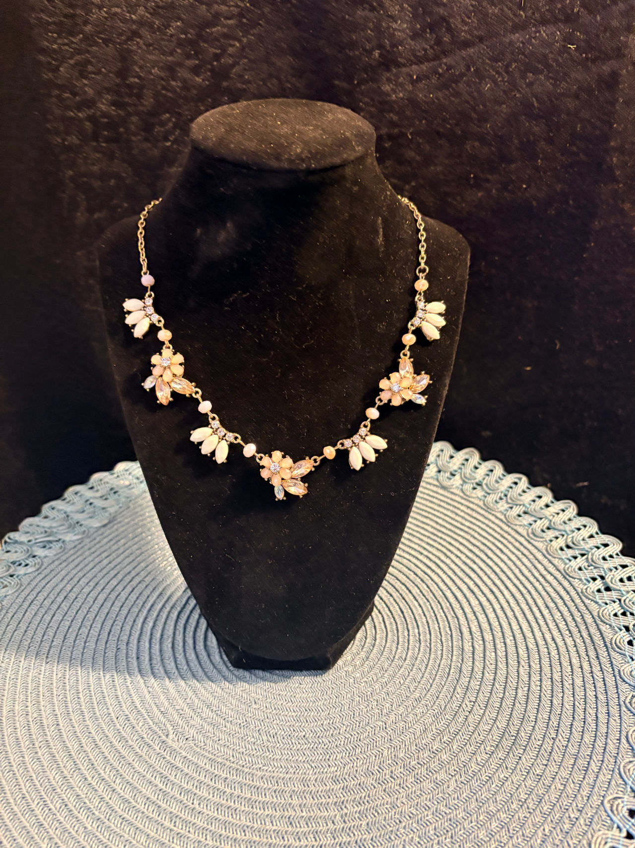 J.Crew Floral Statement Necklace