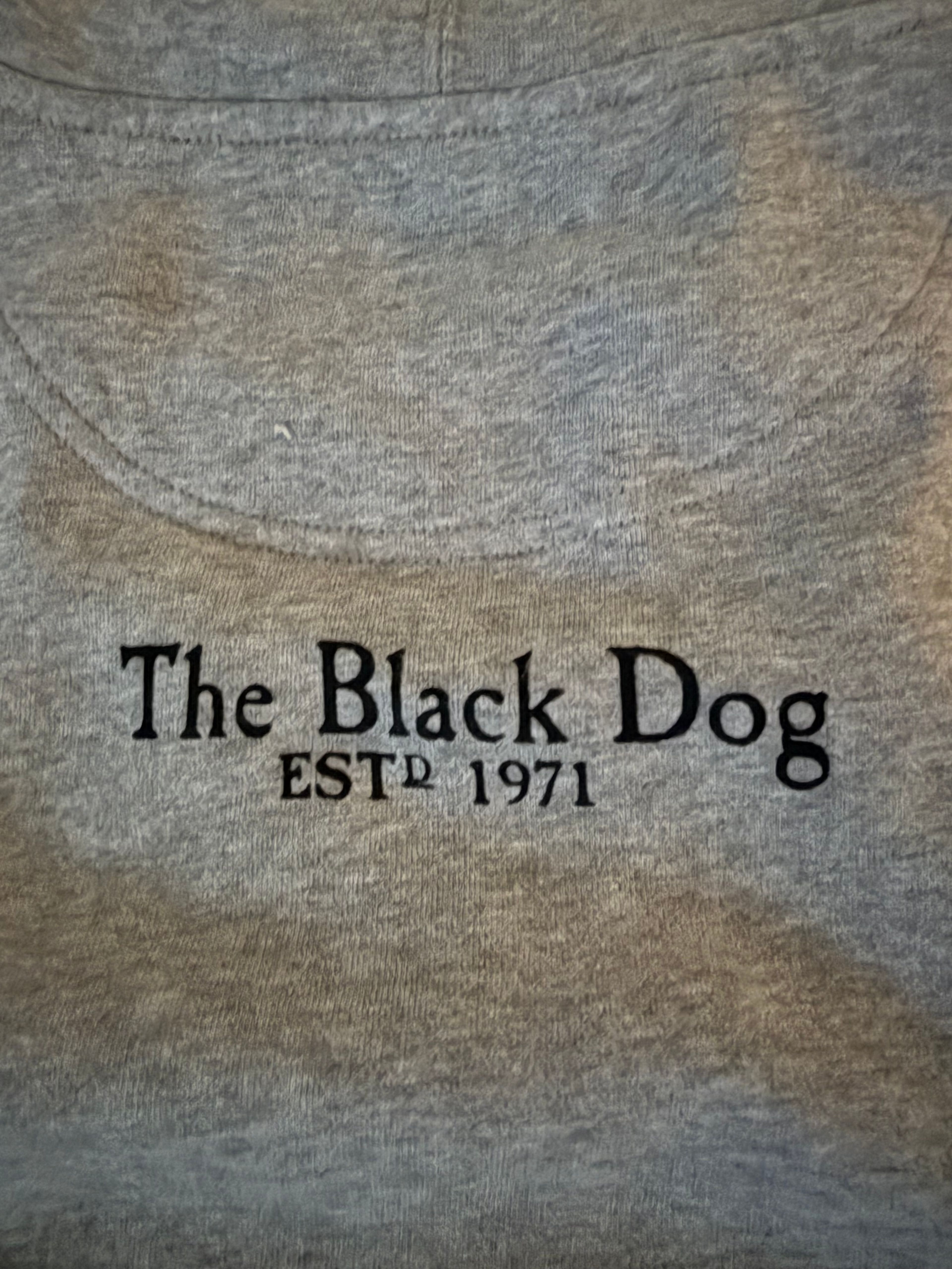 The Black Dog Legacy Collection Medium Gray Hoodie - Image 3