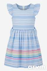 Janie and Jack Striped Rainbow Bow Dress - Image 3