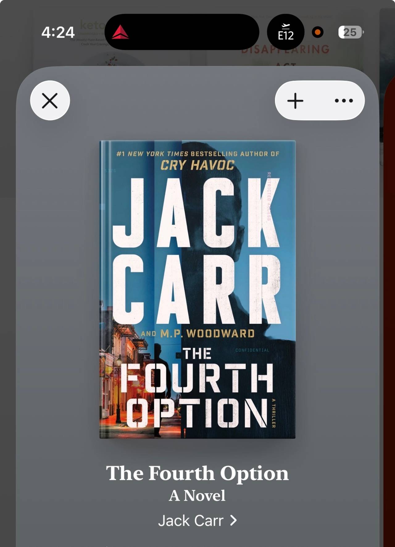 The Fourth Option by Jack Carr and M.P. Woodward