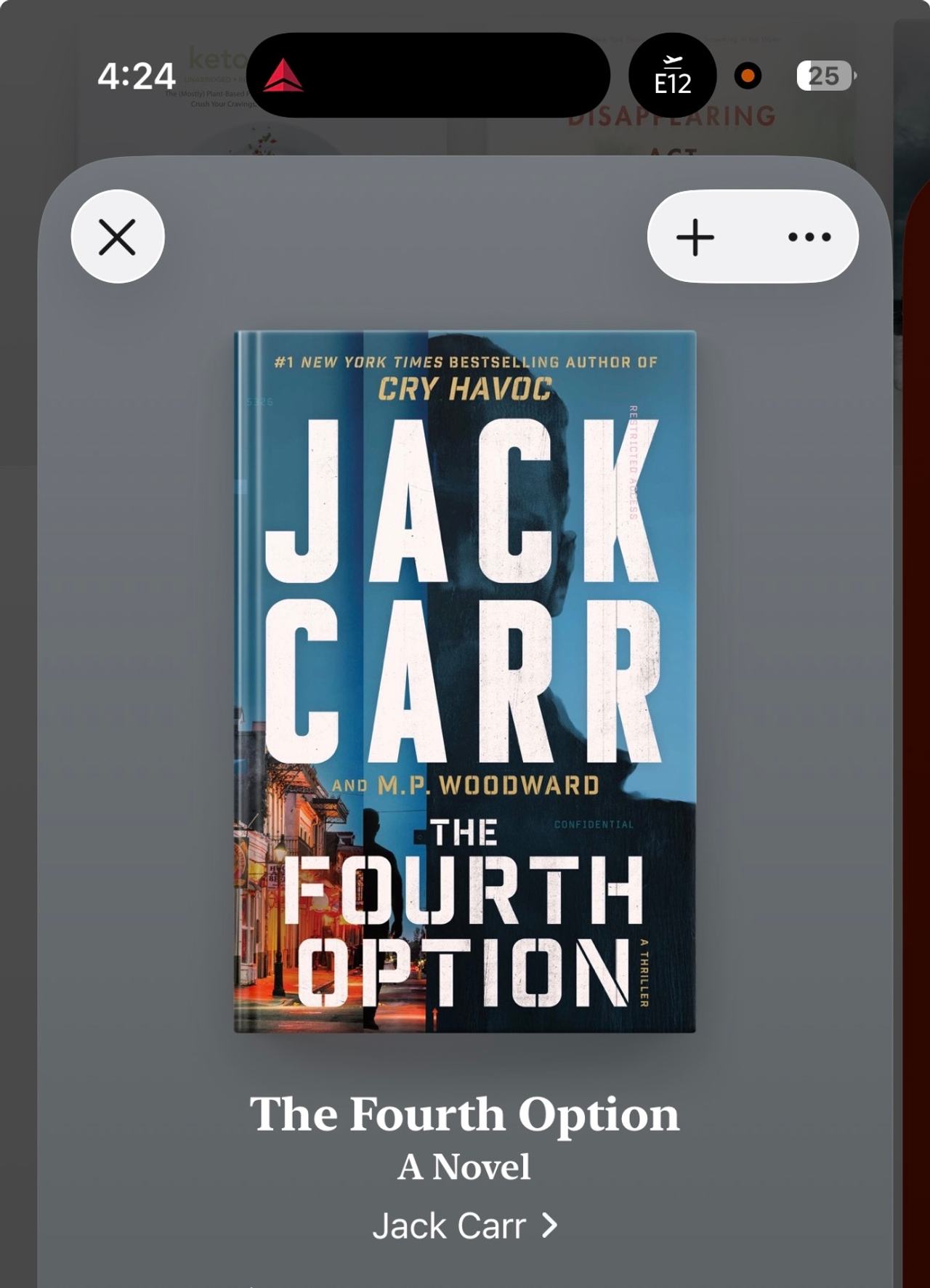 The Fourth Option by Jack Carr and M.P. Woodward