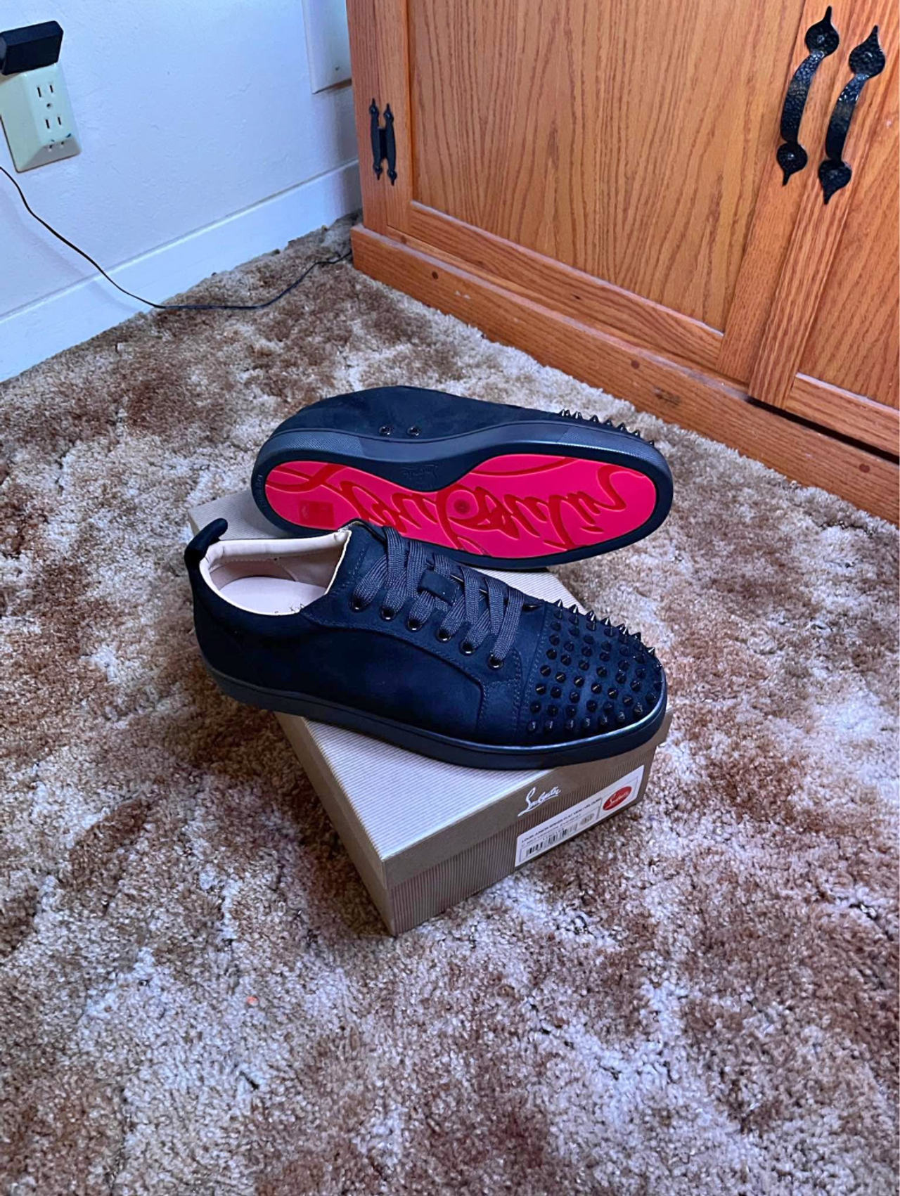Christian Louboutin Louis Junior Spikes