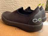 OOFOS OOmg Low Shoe Black/Lime Size 6.5 - Image 4