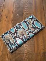 Lodis Snakeskin Clutch Bag - Image 8