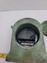 Vintage Verdigris Patina Mantel Clock - Image 4