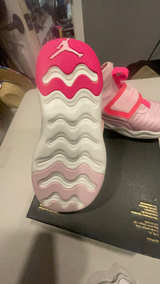 Nike Jordan 23/7.2 EasyOn Toddler Pink Foam Shoes - Image 3
