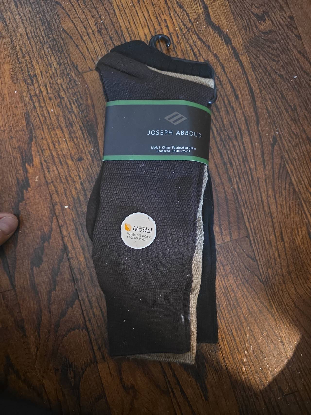Joseph Abboud Men's Modal Blend Dress Socks 3-Pack