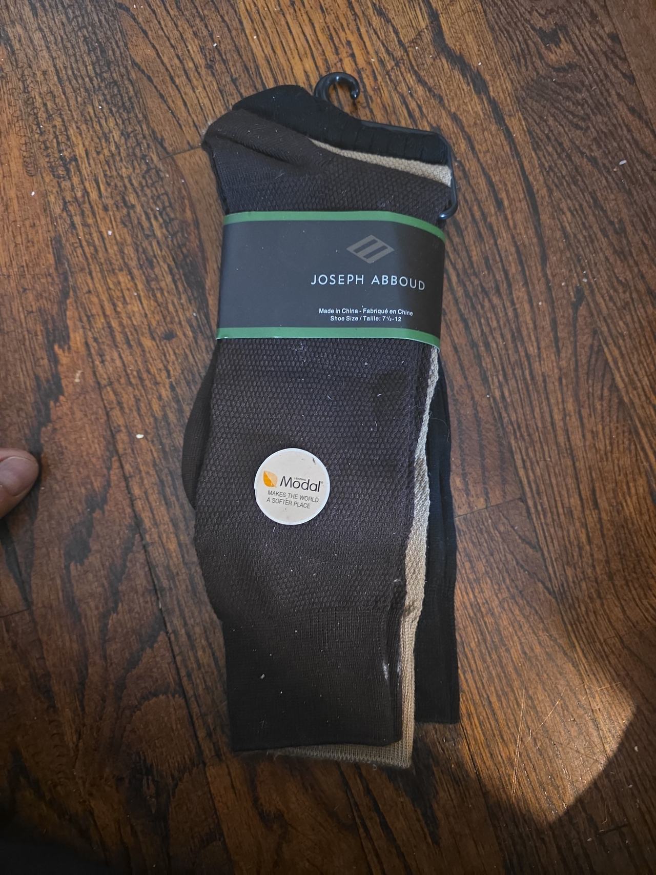 Joseph Abboud Men's Modal Blend Dress Socks 3-Pack