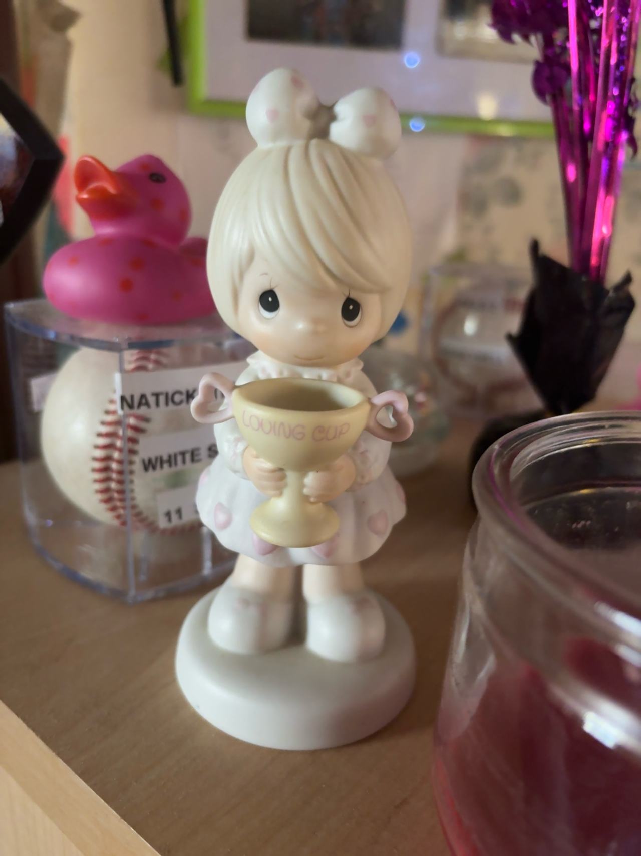 Enesco Precious Moments Figurine 'You Are My Number One'