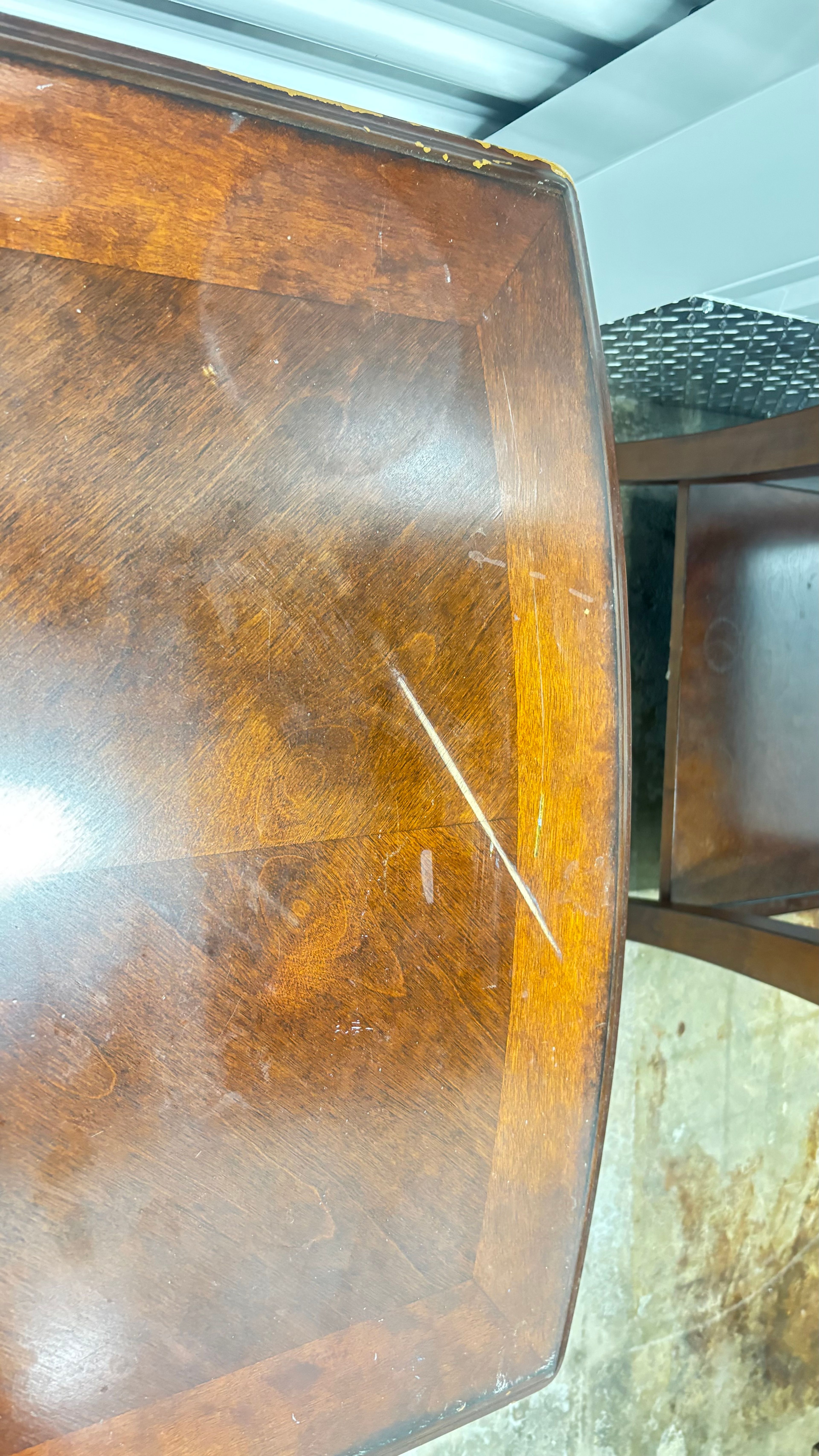 Rubin Furniture Lincoln Park Brown Wood End Table with Drawer - Image 8