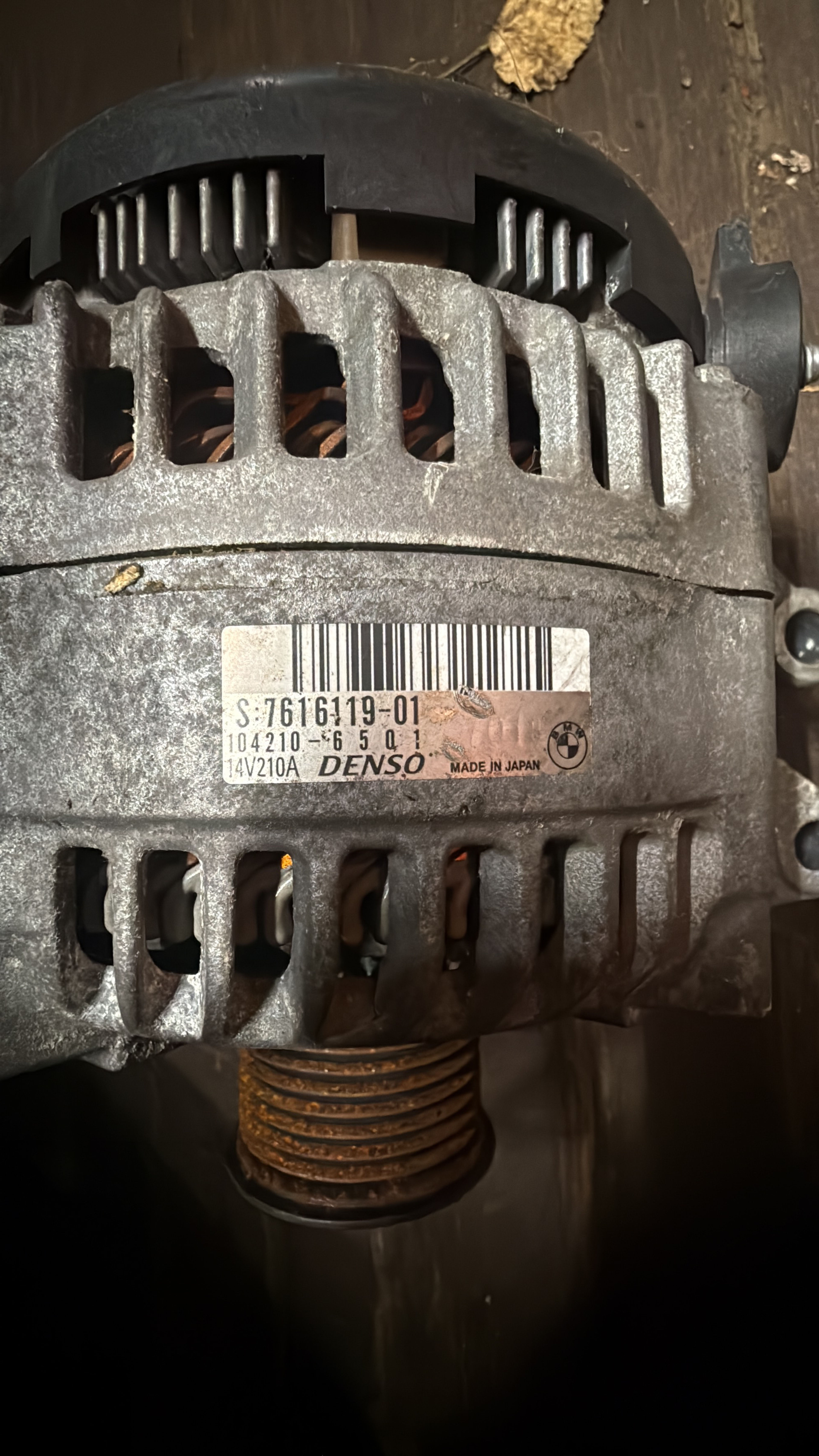BMW Alternator 104210-6501