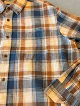 Faded Glory men's long-sleeve plaid flannel shirt Large 42-44 - Image 6