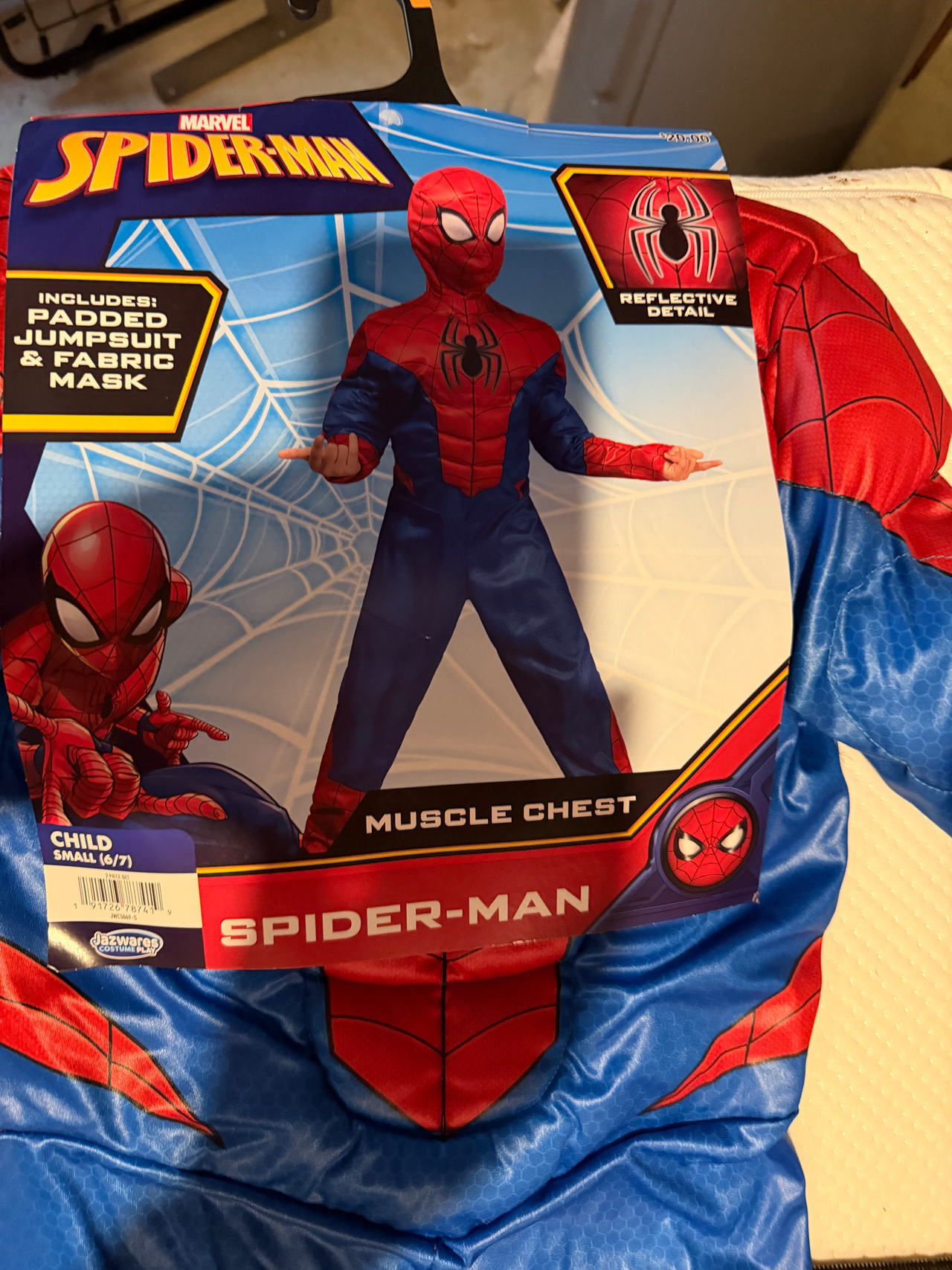 Marvel Spider-Man Muscle Chest Costume