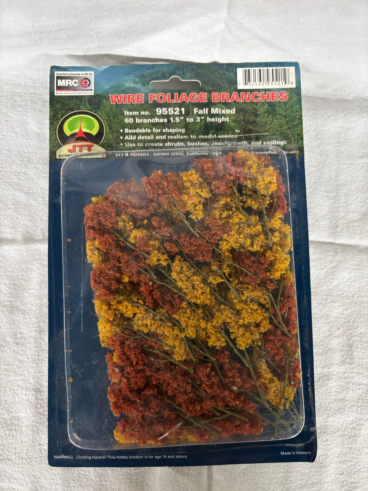 JTT Scenery Products Wire Foliage Branches Fall Mixed 95521