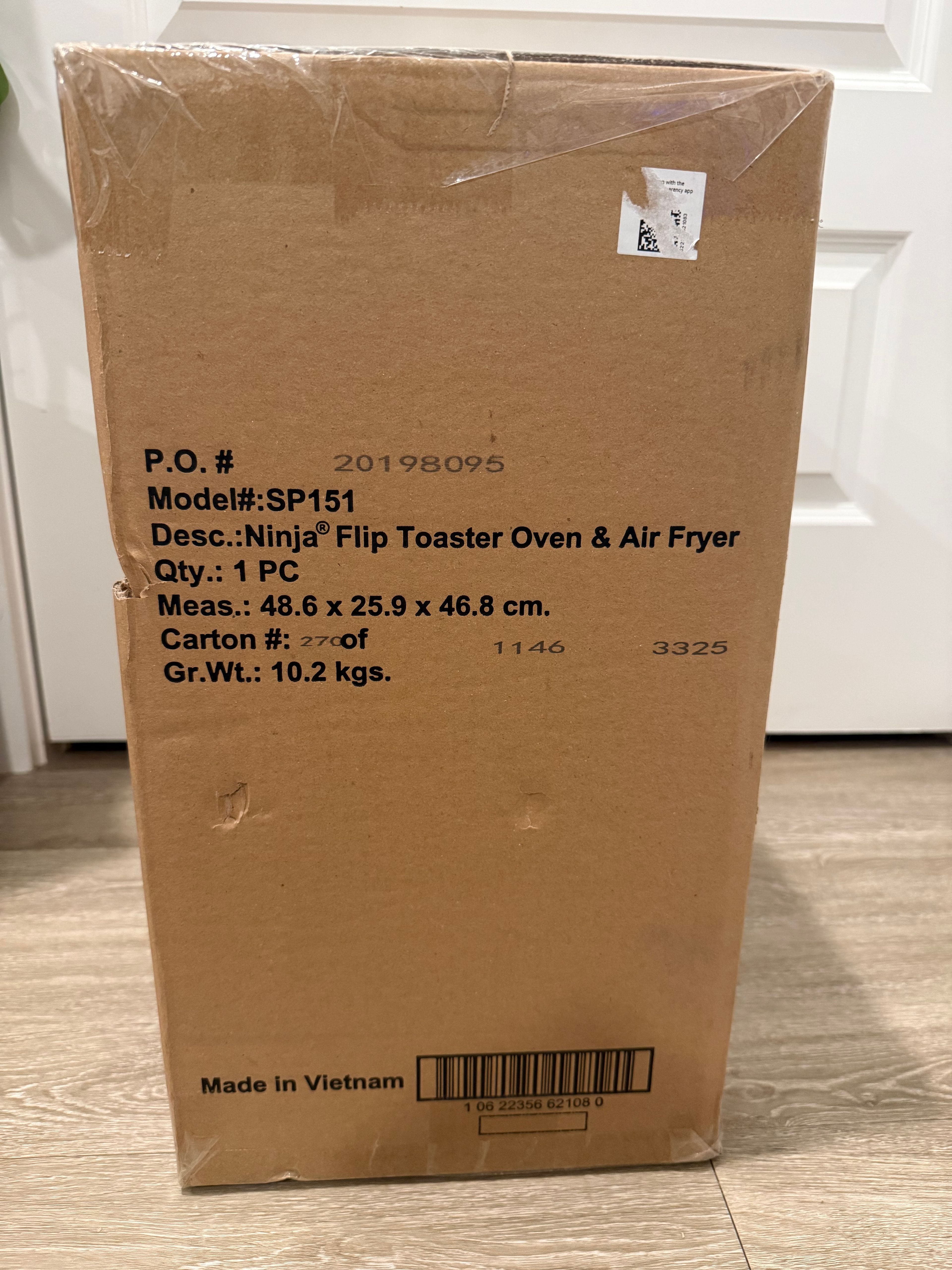 Ninja Flip Air Fry Oven Silver - Image 3