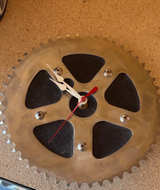 Bicycle Chainring Wall Clock - Image 1