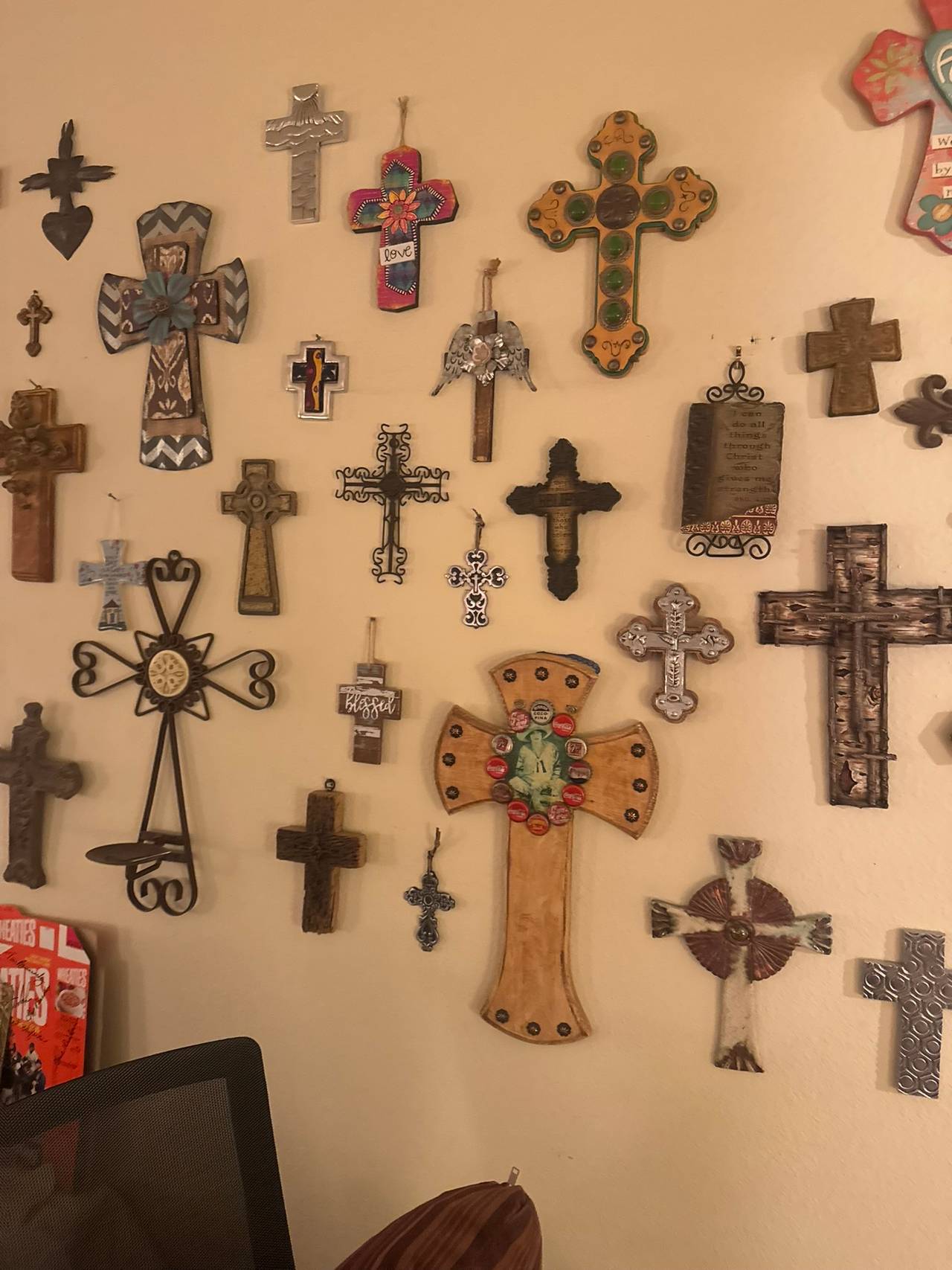 Assorted Decorative Wall Crosses