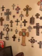 Assorted Decorative Wall Crosses - Image 1