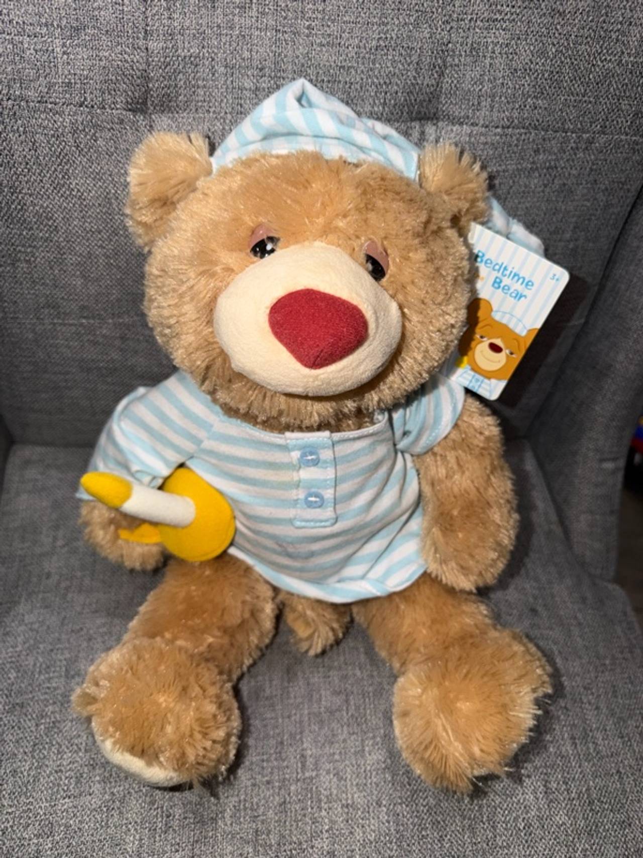 Gund Bedtime Bear Talking Plush with Candle Light 15-inch