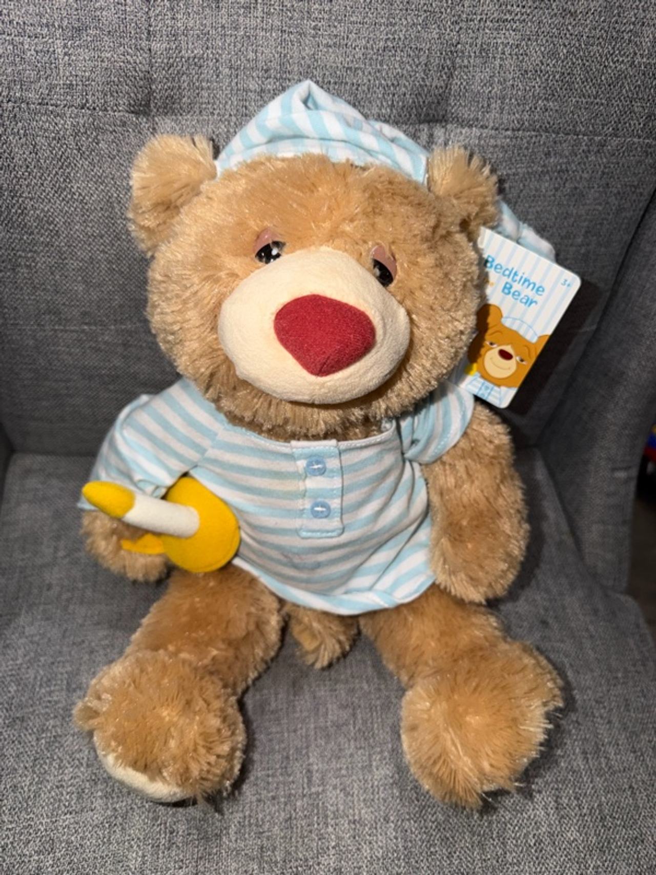 Gund Bedtime Bear Talking Plush with Candle Light 15-inch