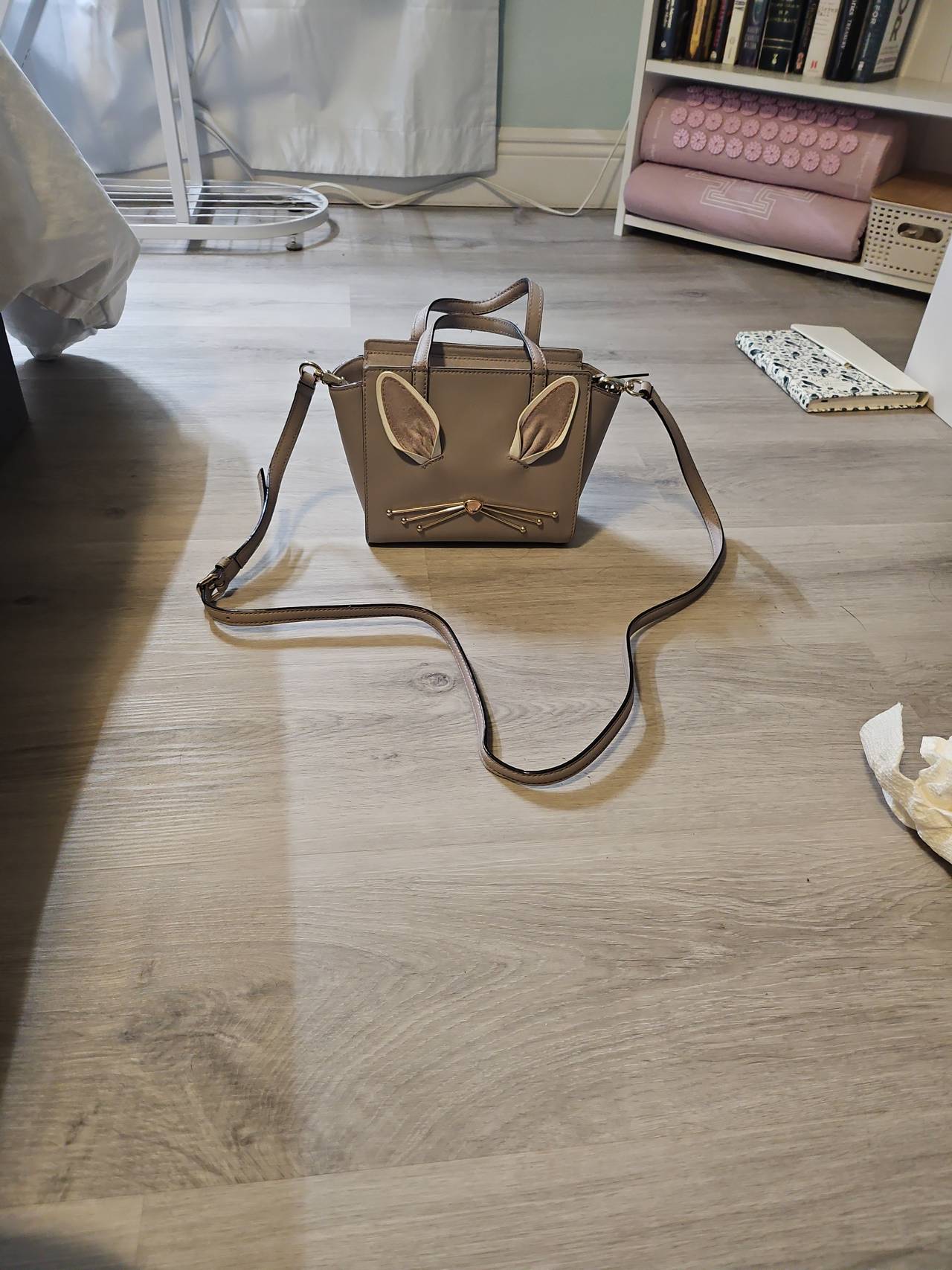 Kate Spade Make It Mine Bunny Hallie Satchel