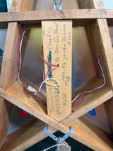 Order of the Eastern Star Lodge Wood Star & Carrying Case - Yerba Buena 1961 - Image 3