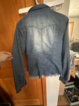 Special A Distressed Denim Shirt Jacket - Image 4