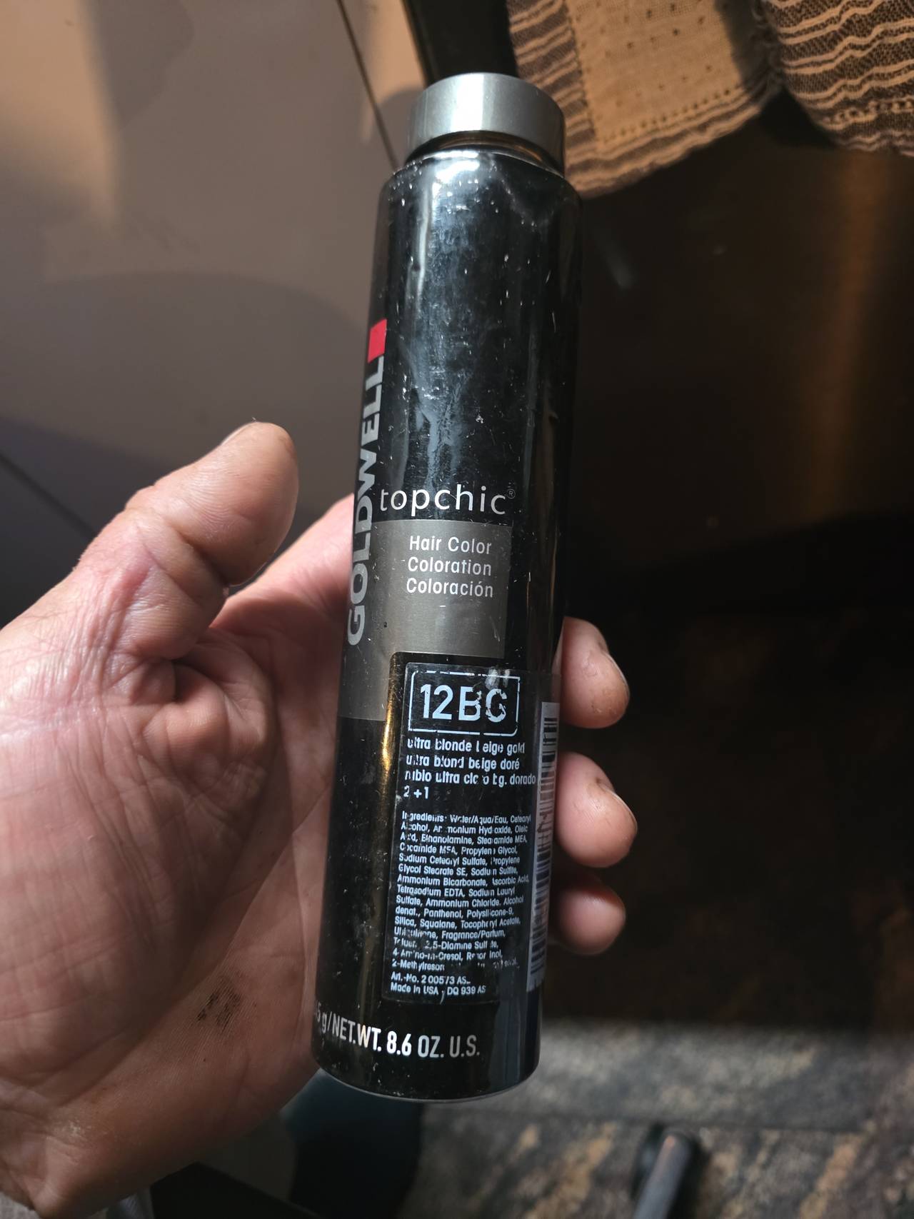 Goldwell Topchic Hair Color 12BG Ultra Blonde Beige Gold 8.6 oz