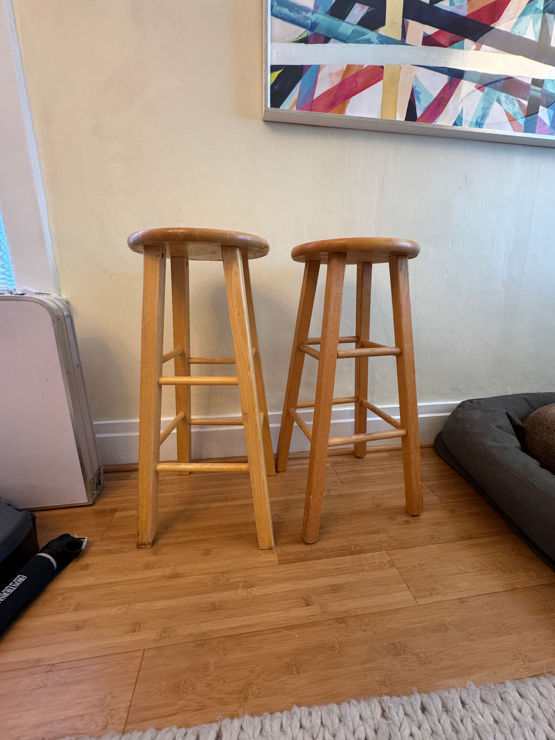 Wooden Bar Stool
